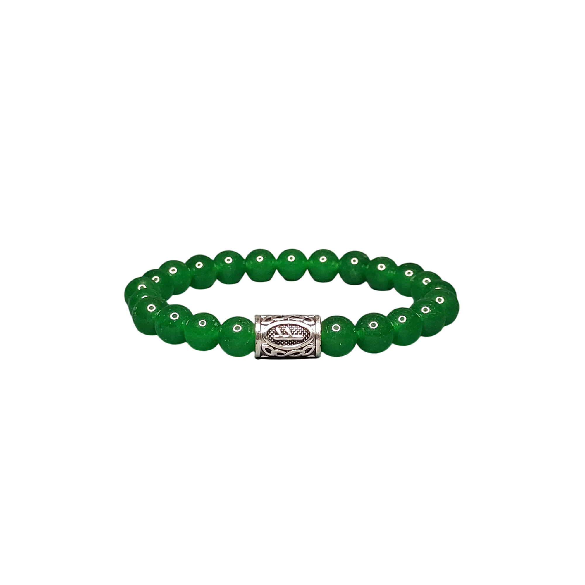 Рунічний браслет з хризопразом